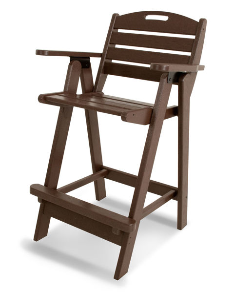 Polywood nautical bar deals chair