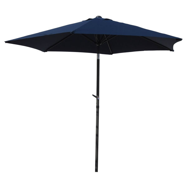 Picture of Outdoor 8 Foot Aluminum Umbrella - Navy