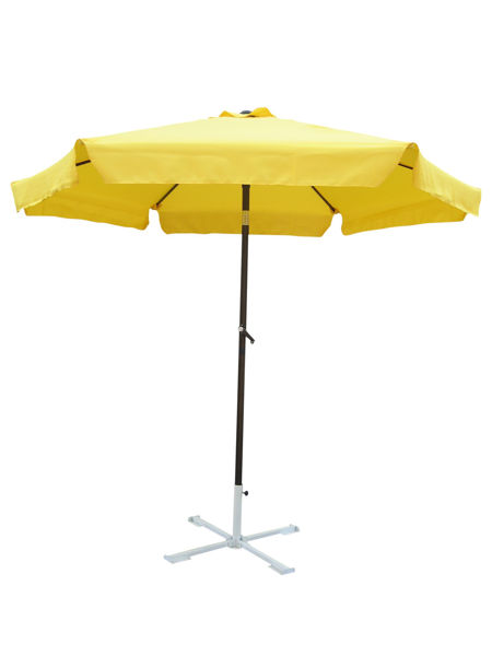 Picture of Outdoor 8 Foot Aluminum Umbrella - Yellow