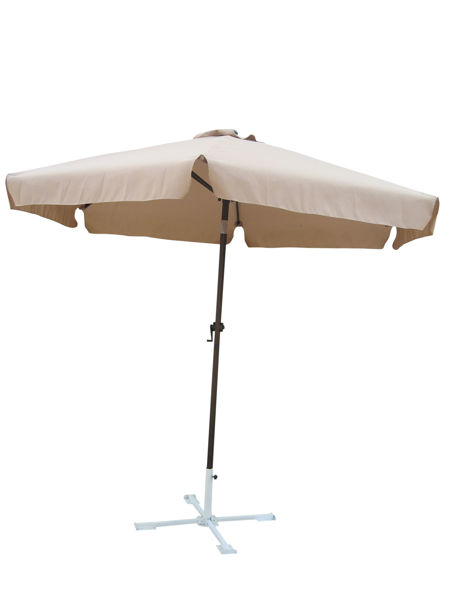 Picture of Outdoor 8 Foot Aluminum Umbrella - Khaki