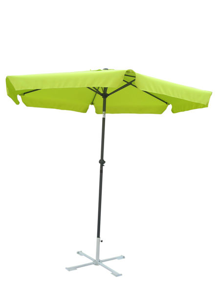 Picture of Outdoor 8 Foot Aluminum Umbrella - Light Green