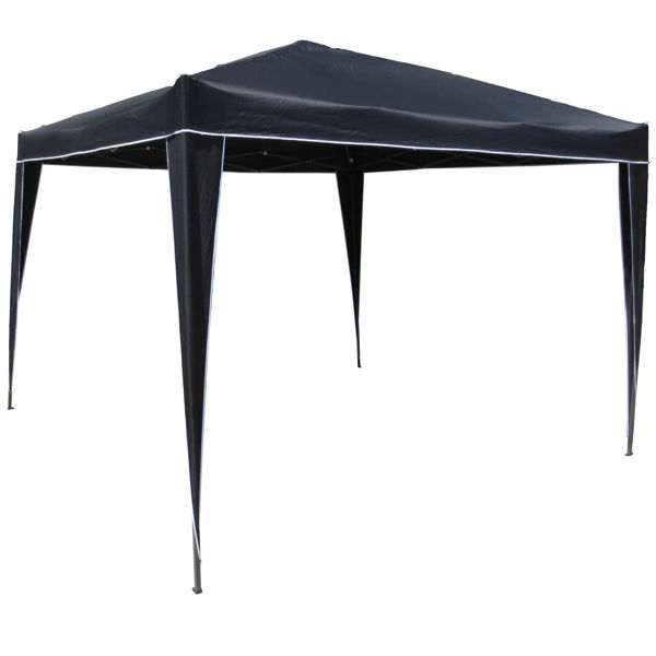 Picture of Square Folding Gazebo - Black