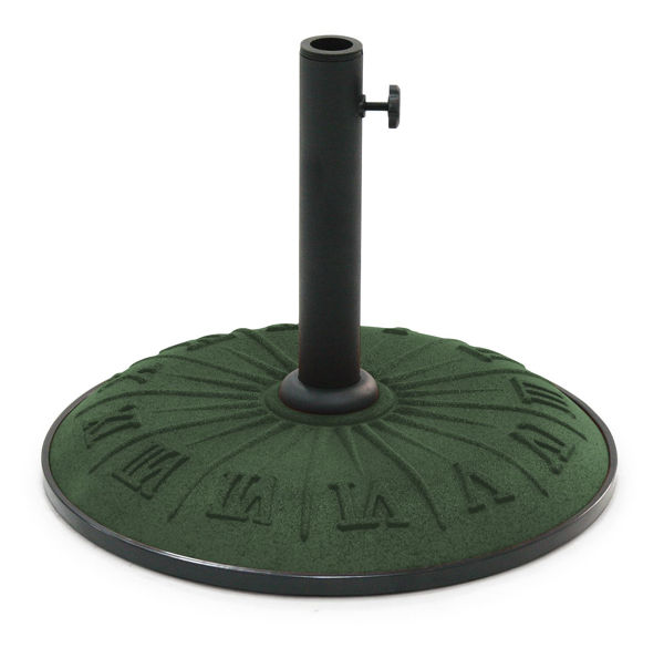 Picture of Resin Compound Roman Numeral Umbrella Stand - Dark Green