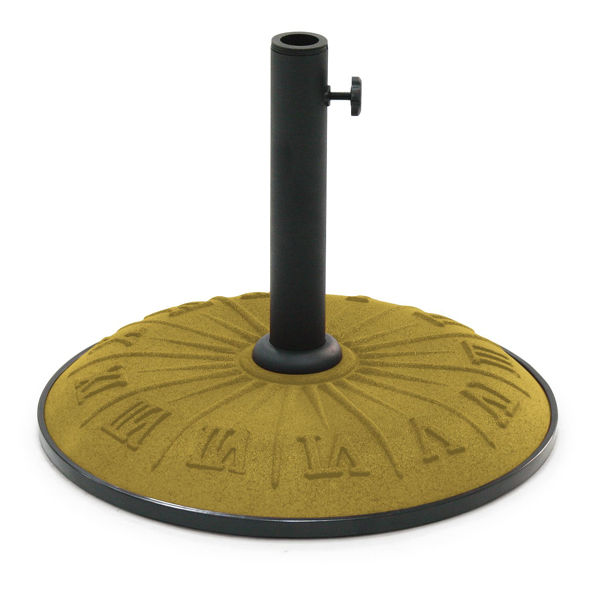 Picture of Resin Compound Roman Numeral Umbrella Stand - Yellow