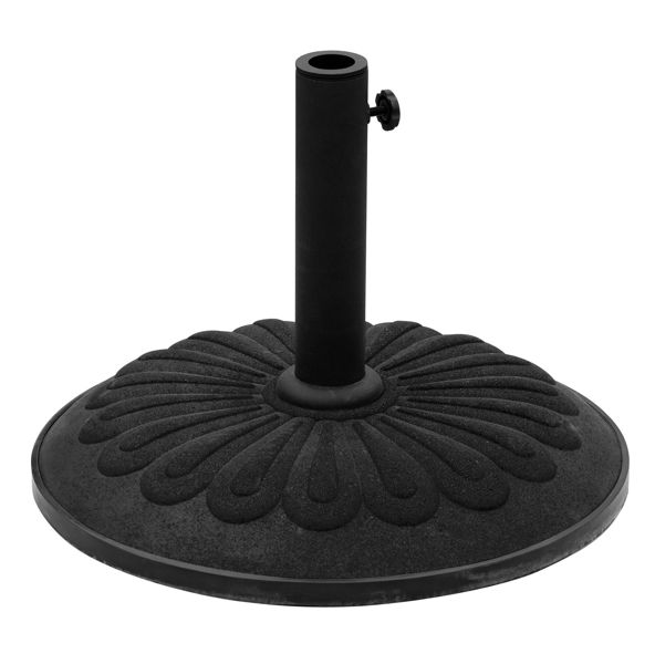 Picture of Resin Sunflower Umbrella Stand - Black