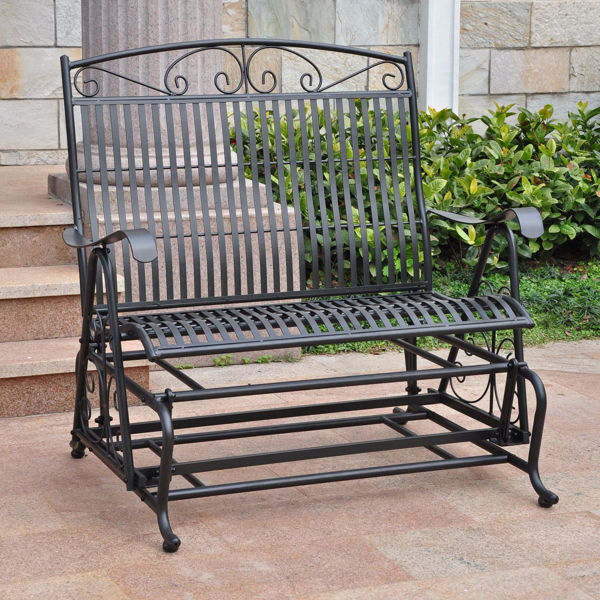 Picture of Mandalay Double Iron Glider - Antique Black