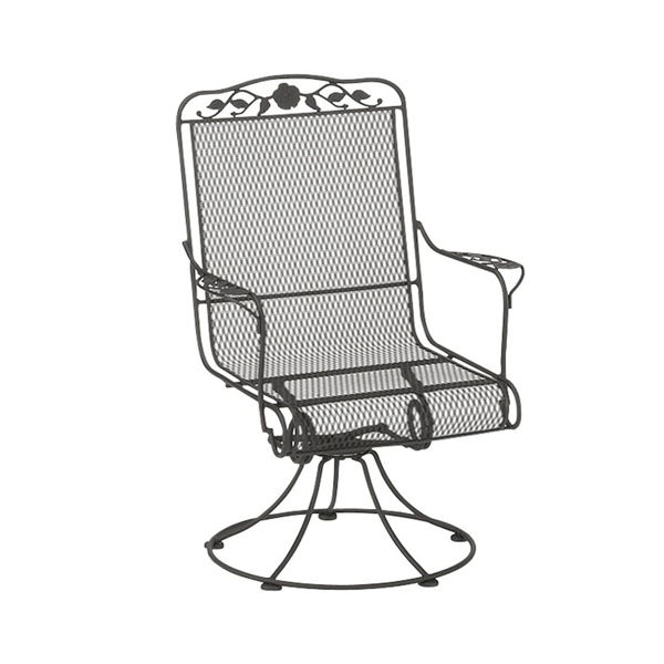 Picture of Woodard Windflower High Back Swivel Rocker