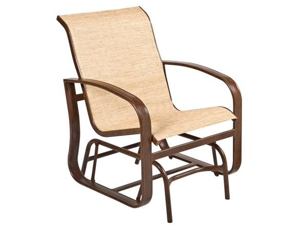 Picture of Woodard Cayman Isle Padded Sling Gliding Chair