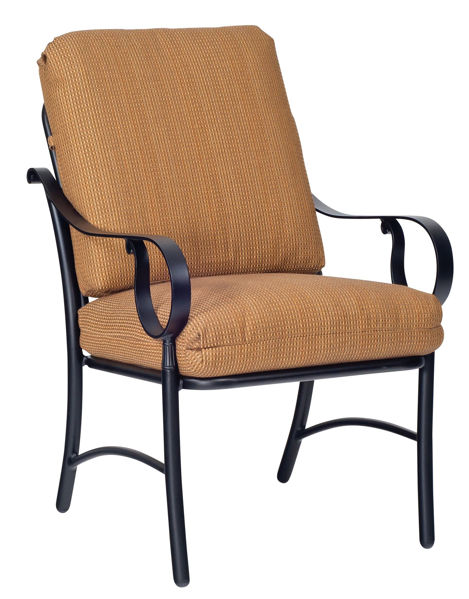 Picture of Woodard Ridgecrest Cushion Dining Arm Chair