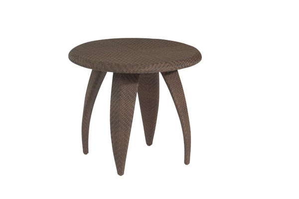 Picture of Woodard Bali End Table with Woven Top